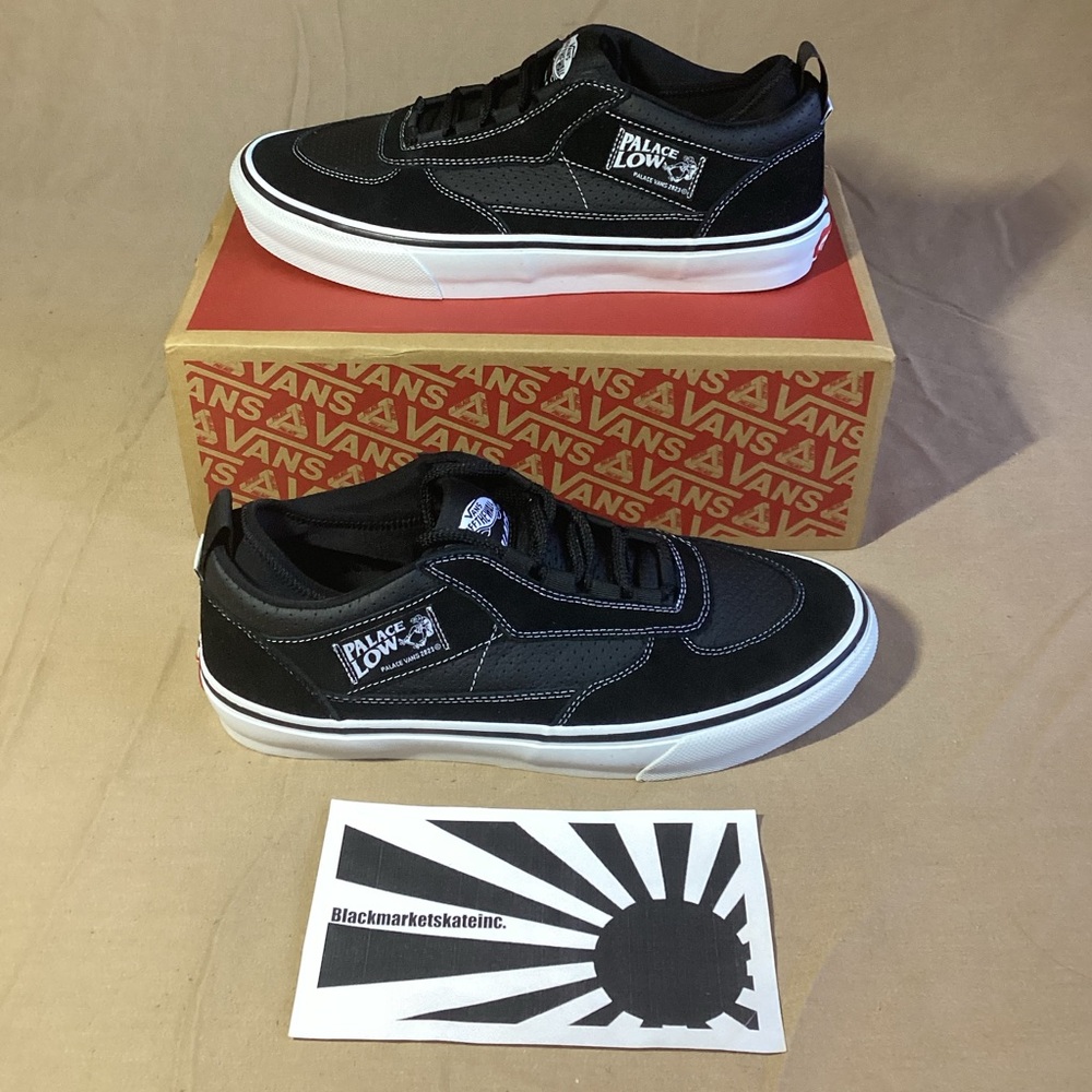 PALACE x Vans Low Black VN0007QXBA2 Men's Size 10
